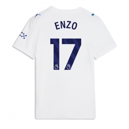 Manchester City Enzo Fernandez #17 Maglia Gara Terza Repliche 2026-27 Donna Maniche Corte Manchester City Enzo Fernandez #17 Maglia Gara Terza Repliche 2026-27 Donna Maniche Corte